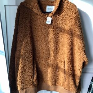American Eagle Fuzzy Sherpa hoodie